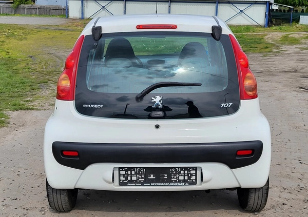 Peugeot 107 cena 7900 przebieg: 120000, rok produkcji 2008 z Terespol małe 211